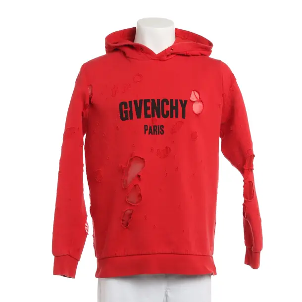 Hoodie, in Rot, Baumwolle, Givenchy