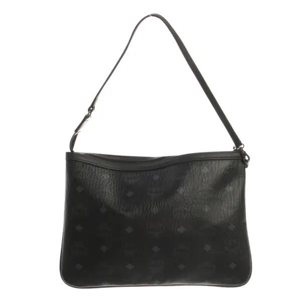 Pochette, in Schwarz, Leder, MCM