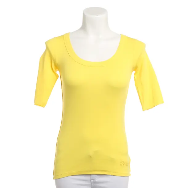 Shirt, in Gelb, Baumwolle, Marc Cain Sports