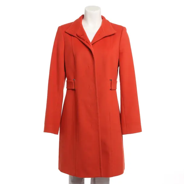 Übergangsmantel, in Dunkelorange, Wolle, Hugo Boss