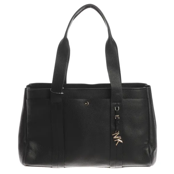 Schultertasche, in Schwarz, Leder, Michael Kors