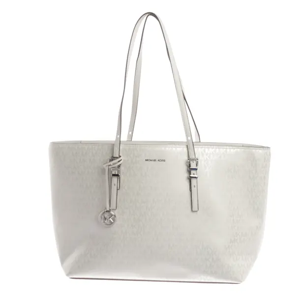 Shoulder Bag, in White, Leather, Michael Kors