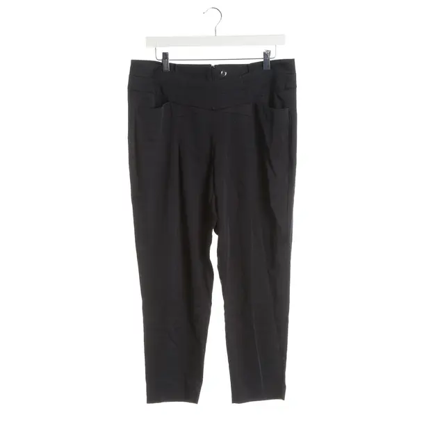 Pants, in Navy, Cupro, Raffaello Rossi