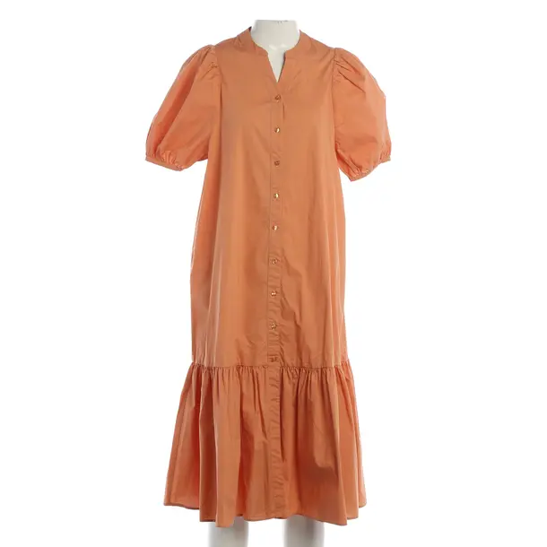 Dress, in Orange, Cotton, Rich & Royal