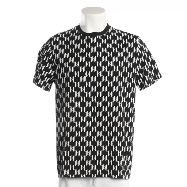 T-Shirt, in Black, Cotton, Karl Lagerfeld