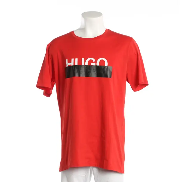 T-Shirt, in Rot, Baumwolle, Hugo Boss Red Label