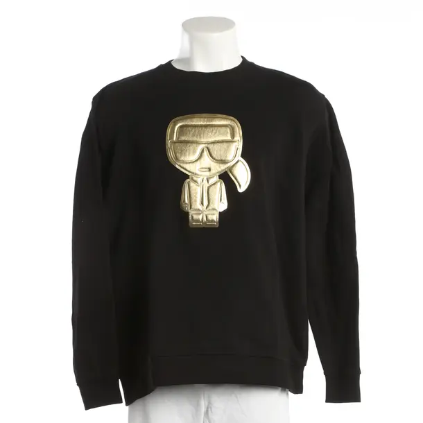 Sweatshirt, in Navy, Baumwolle, Karl Lagerfeld