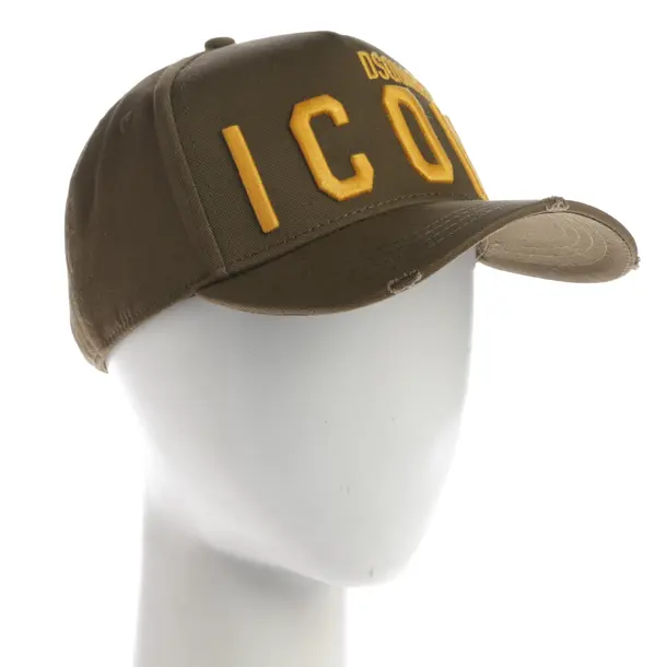 Cap, in Grün, Baumwolle, Dsquared