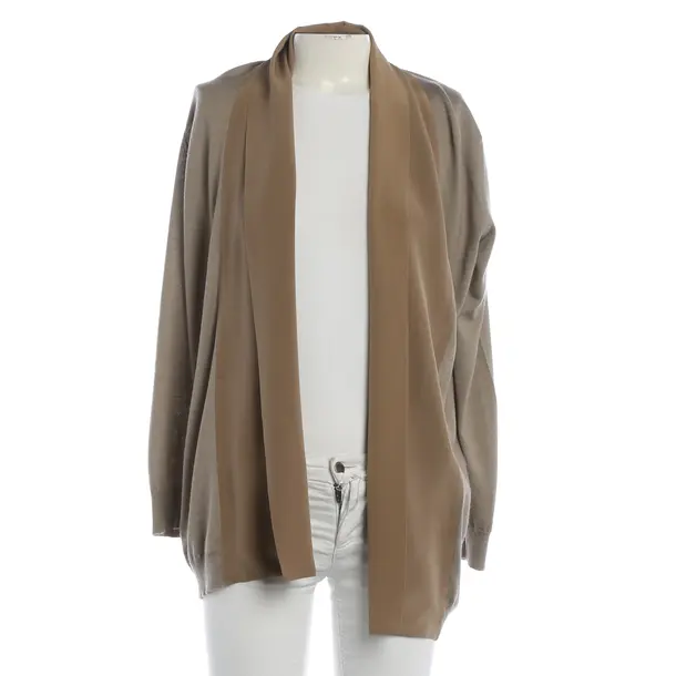 Cardigan, in Light Brown, Cashmere, Fedeli