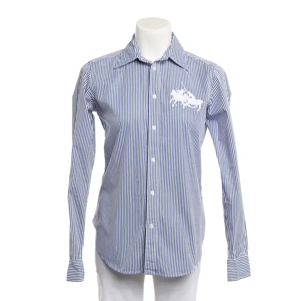 Blouse, in Blue, Cotton, Polo Ralph Lauren
