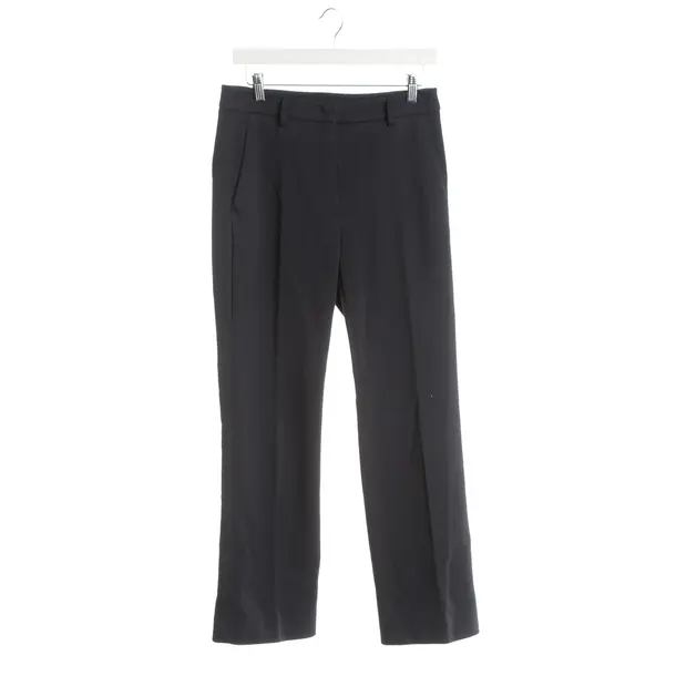 Pants, in Navy, Cotton, Max Mara