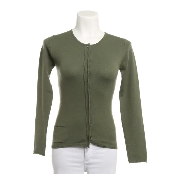 Strickjacke, in Grün, Kaschmir, Dear Cashmere