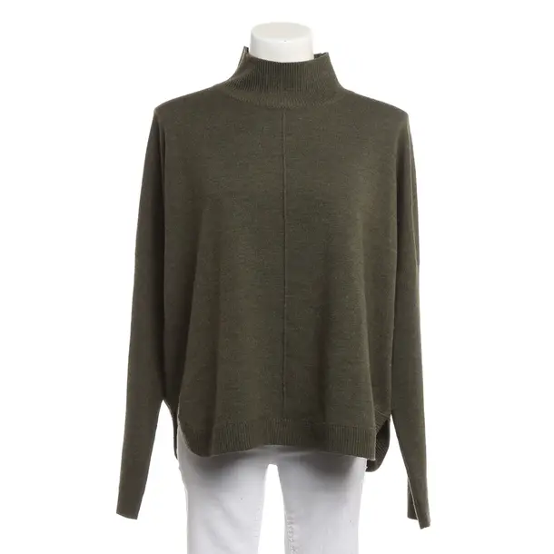 Wollpullover, in Dunkelgrün, Wolle, Repeat