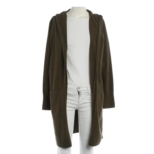 Strickjacke, in Dunkelgrün, Baumwolle, Marc O'Polo Denim