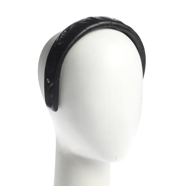 Cerchietto per capelli, in Nero, Pelle, Gucci