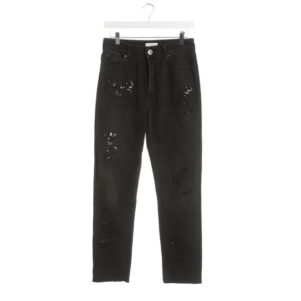Straight Fit Jeans, in Black, Cotton, Sandro