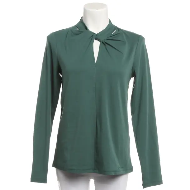Long Sleeve Shirt, in Dark Green, Cotton, Marc Cain