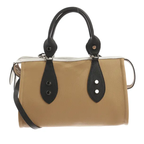 Handtasche, in Camel, Leder, Longchamp