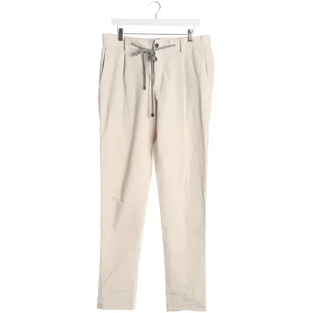 Pants, in Beige, Cotton, Peserico