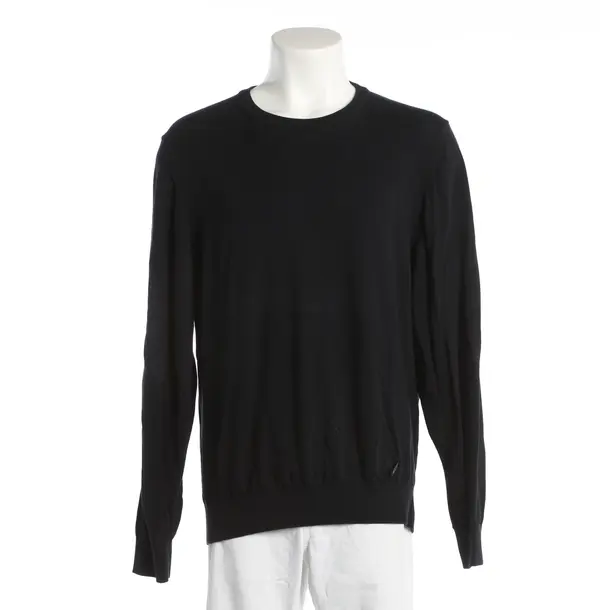 Pullover, in Navy, Baumwolle, Armani Collezioni