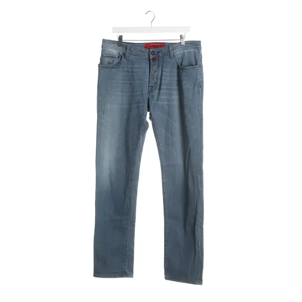 Straight Fit Jeans, in Blue, Cotton, Jacob Cohen
