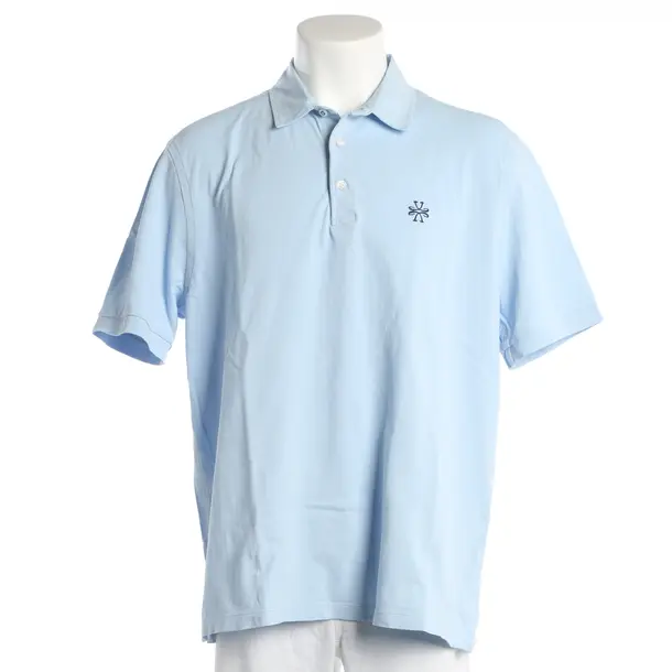 Polo Shirt, in Light Blue, Cotton, Jacob Cohen