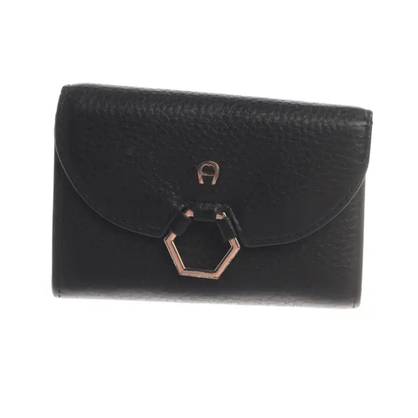 Wallet, in Black, Leather, Aigner