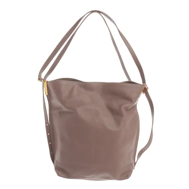 Schultertasche, in Hellrosa, Leder, Coccinelle