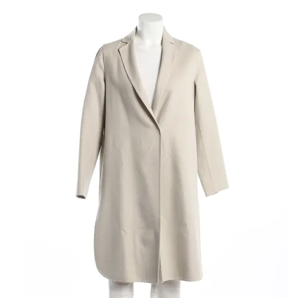 Übergangsmantel, in Hellgrau, Wolle, Fabiana Filippi