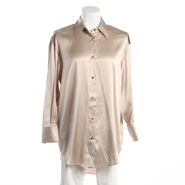 Camicetta, in Marrone chiaro, Seta, Brunello Cucinelli