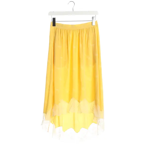 Rock, in Gelb, Seide, Zadig & Voltaire