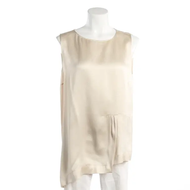 Top, in Beige, Silk, Fabiana Filippi