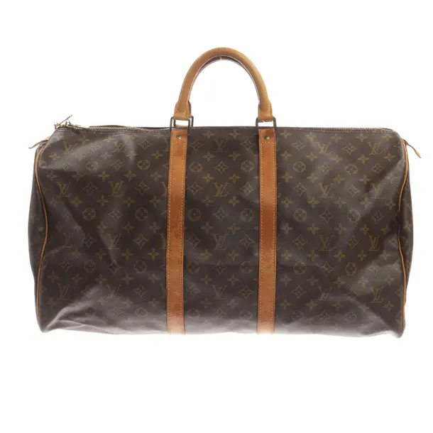 Weekender, in Braun, Canvas, Louis Vuitton