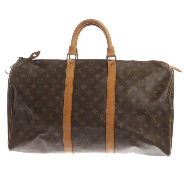 Weekender, in Braun, Canvas, Louis Vuitton