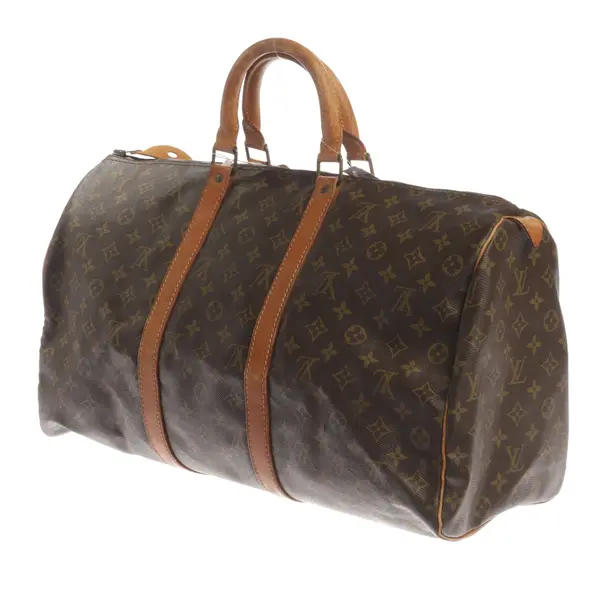 Weekender, in Braun, Canvas, Louis Vuitton