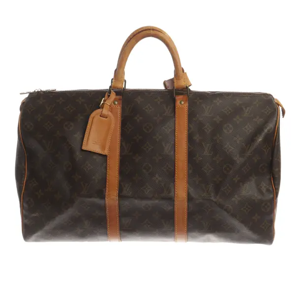 Weekender, in Marrone, Tela, Louis Vuitton