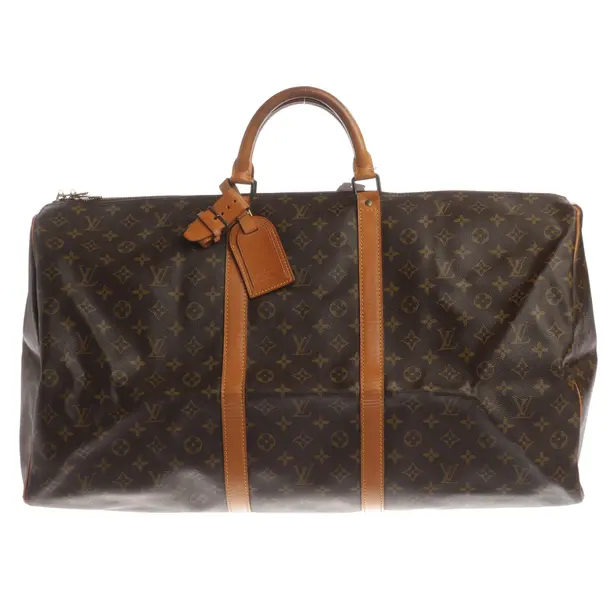 Weekender, in Braun, Canvas, Louis Vuitton