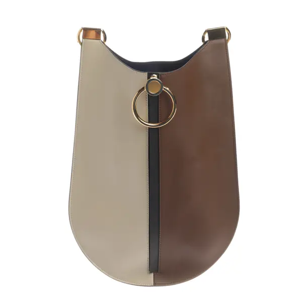 Schultertasche, in Beige, Leder, Marni