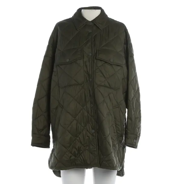 Übergangsjacke, in Dunkelgrün, Polyester, Max Mara