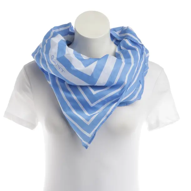 Shawl, in Blue, Cotton, Gant