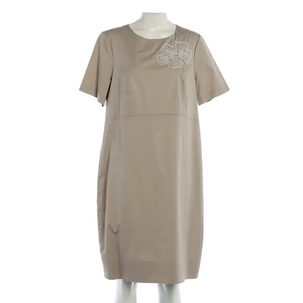 Dress, in Brown, Cotton, Peserico