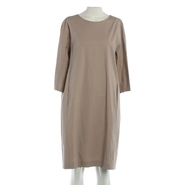 Dress, in Brown, Cotton, Peserico