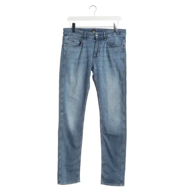Slim Fit Jeans, in Blue, Cotton, Hugo Boss Black Label