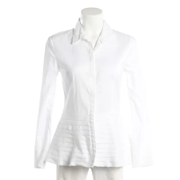 Bluse, in Weiß, Baumwolle, Marc Cain