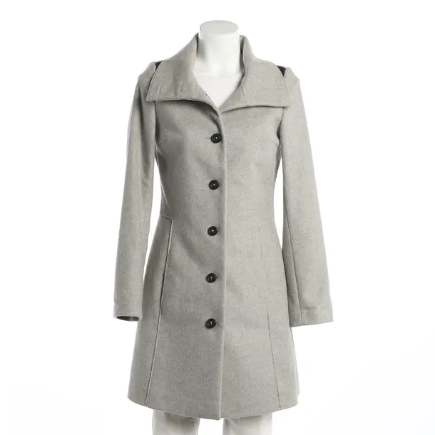 Übergangsmantel, in Hellgrau, Wolle, Hugo Boss Orange