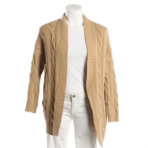 Cardigan, in Camel, Wool, Marc O'Polo