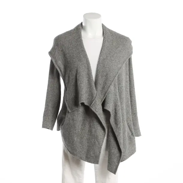 Strickjacke, in Grau, Kaschmir, FTC Cashmere