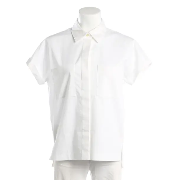 Blouse, in White, Cotton, Hugo Boss Black Label