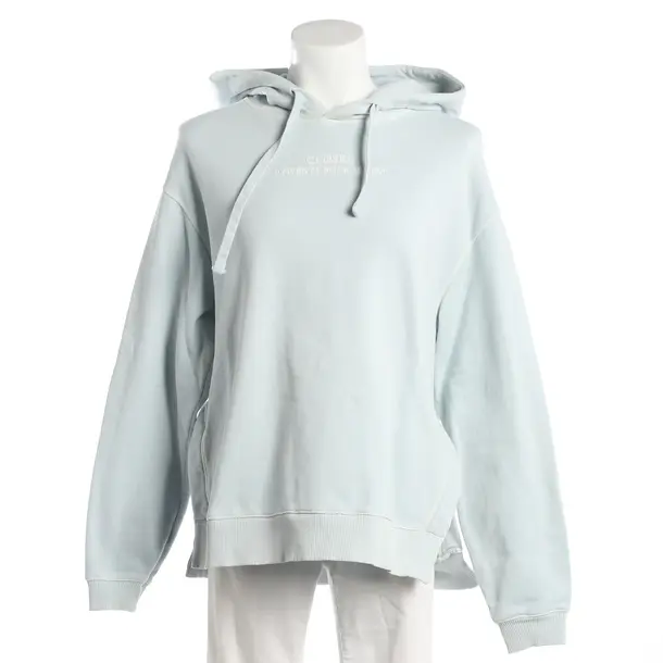 Hoodie, in Light Blue, Cotton, Closed