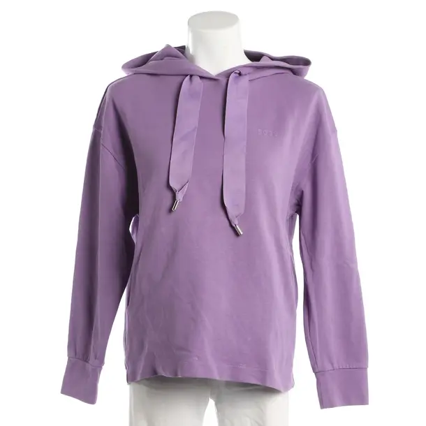 Hoodie, in Purple, Cotton, Hugo Boss Black Label